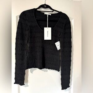 FRAME black long sleeve  shirt
